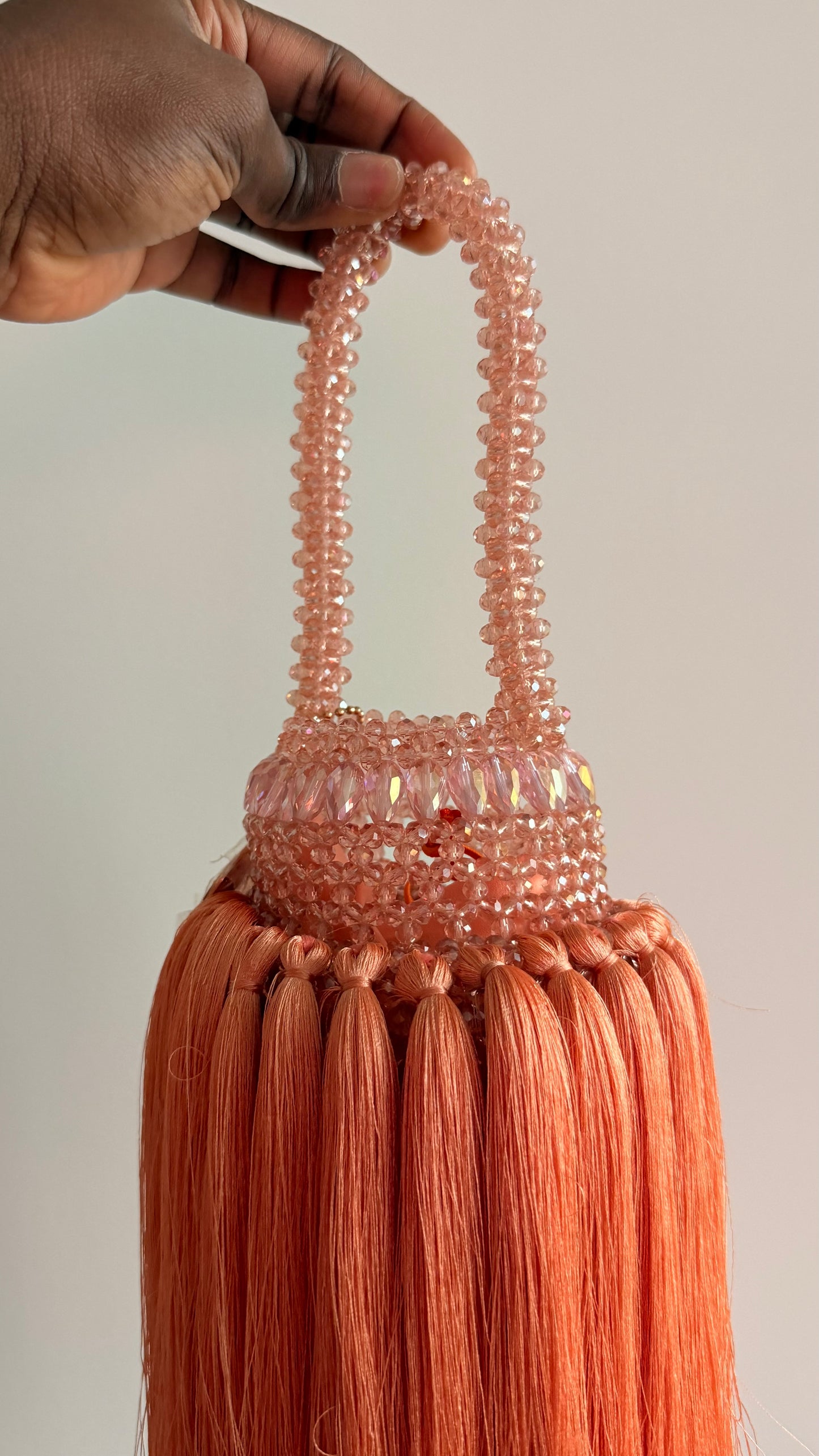 The Jaiye Bead Bag (Long Tassle)