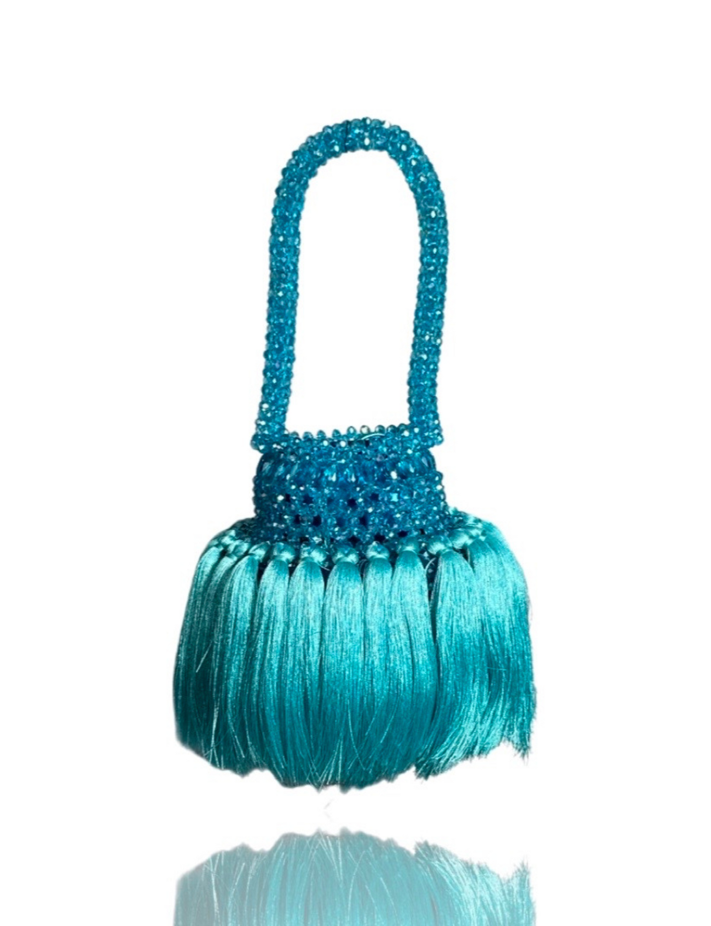 The Jaiye Bead Bag (Short Tassle)